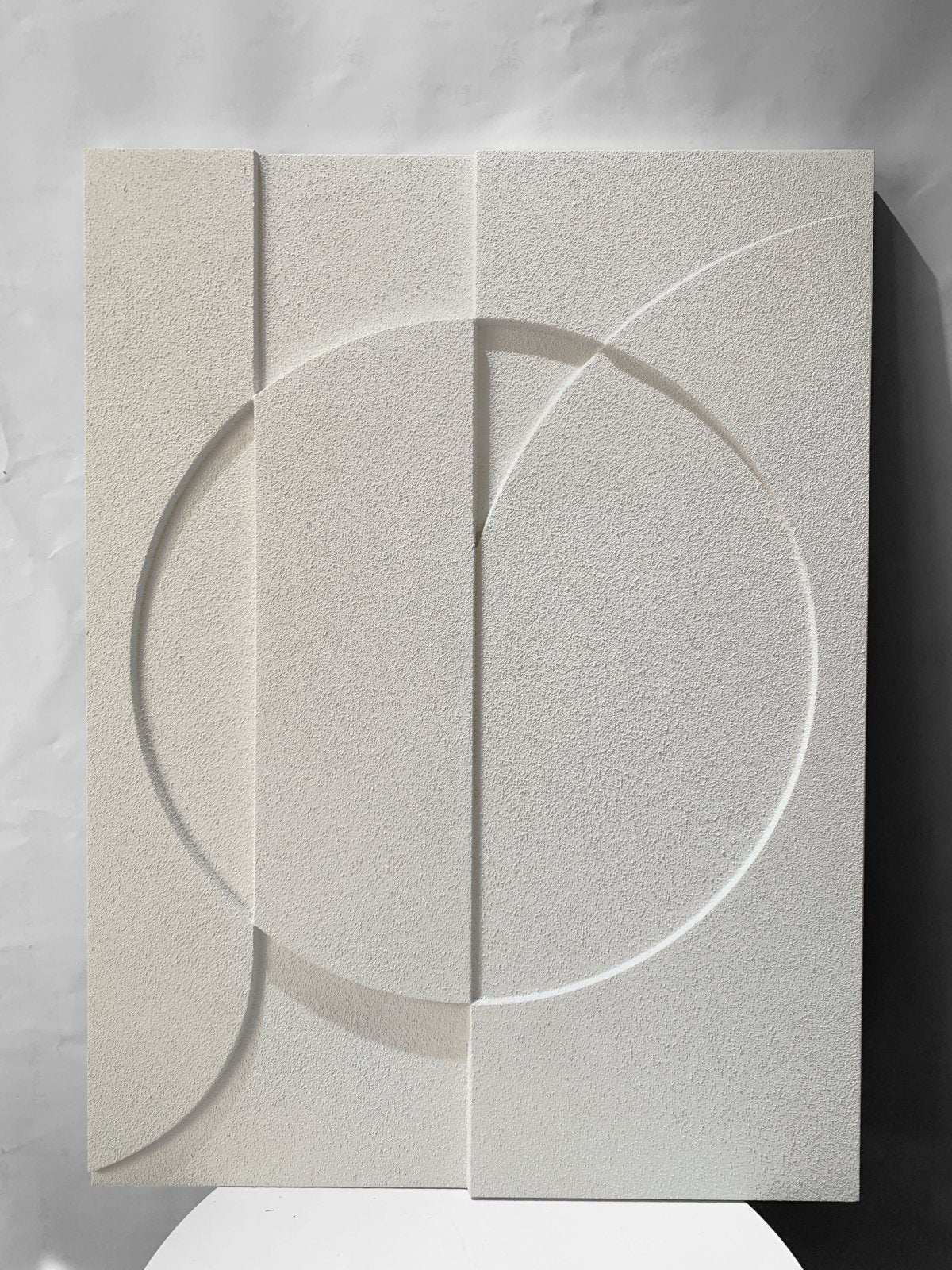 Plaster Painting "Géométrie Tactile" - nukeart