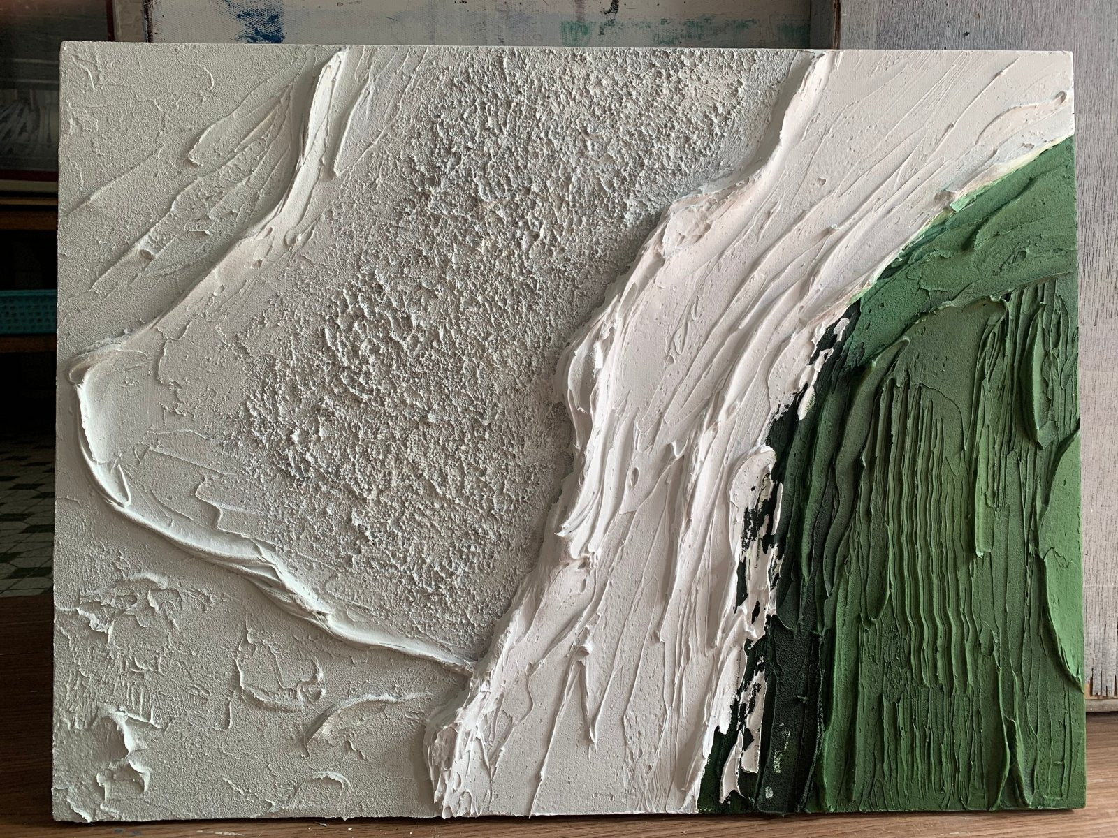 Plaster Painting "Textures of Nature" - nukeart