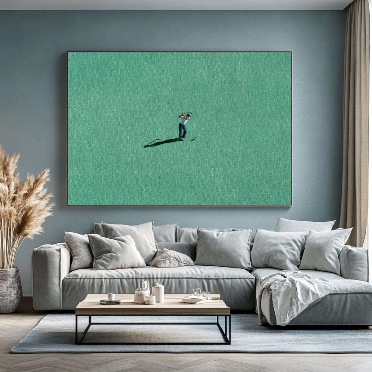 Abstract Painting "Il Colpo nel Silenzio" - nukeart