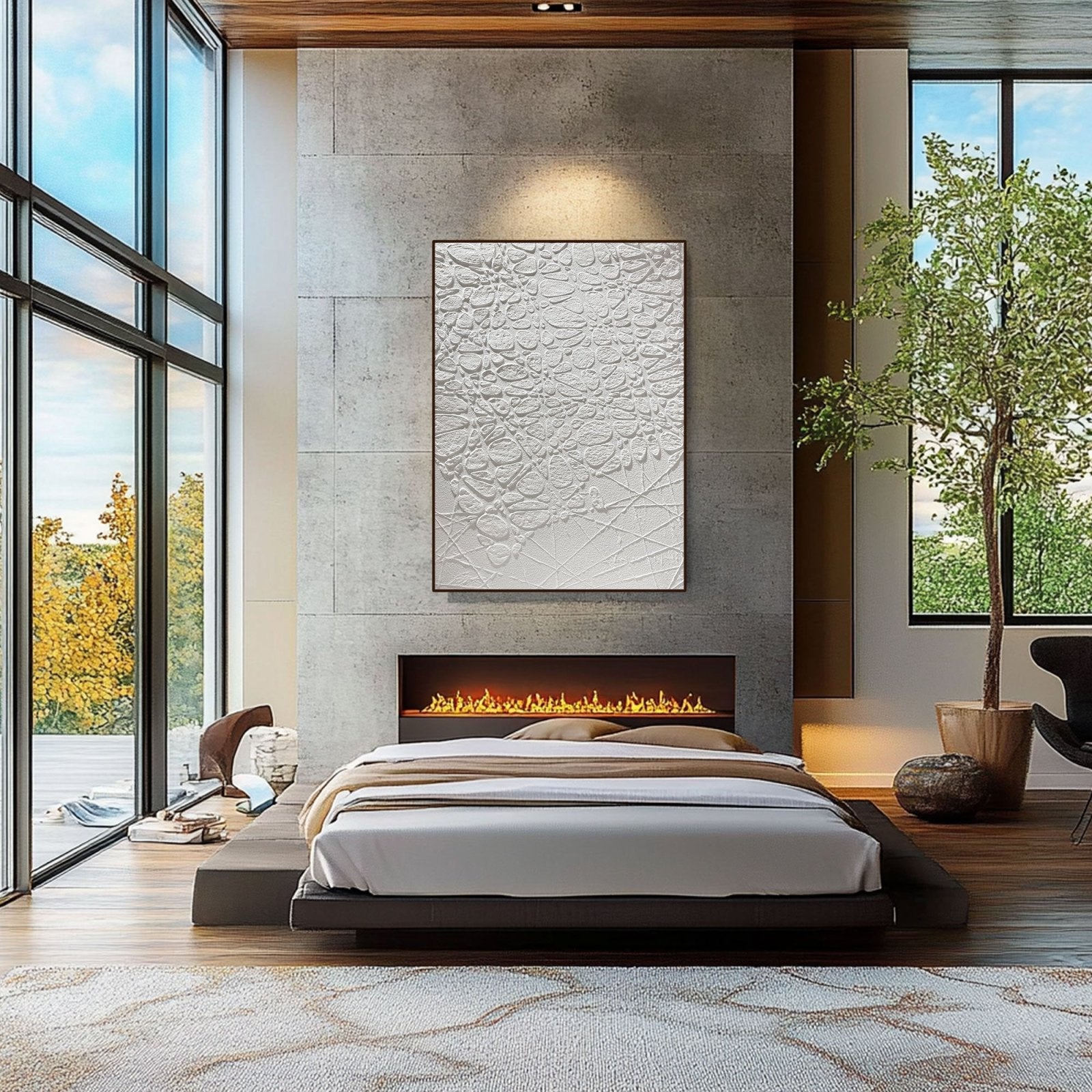Wabi Sabi Painting "Alba Silencieuse” - nukeart