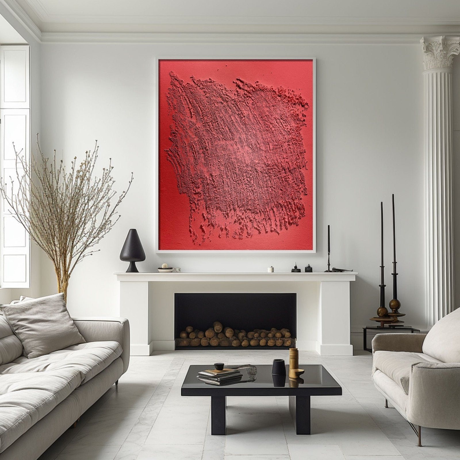 Wabi Sabi Painting "Ardeur Silencieuse” - nukeart