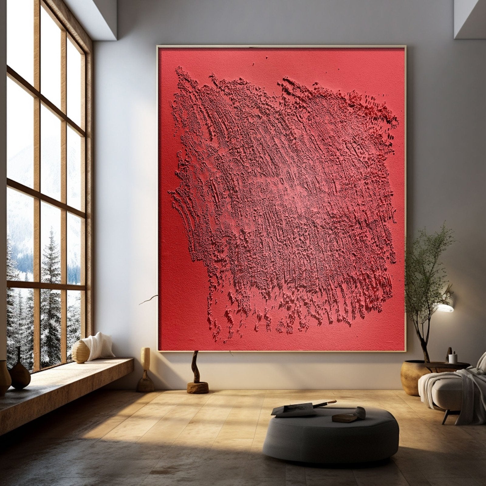 Wabi Sabi Painting "Ardeur Silencieuse” - nukeart