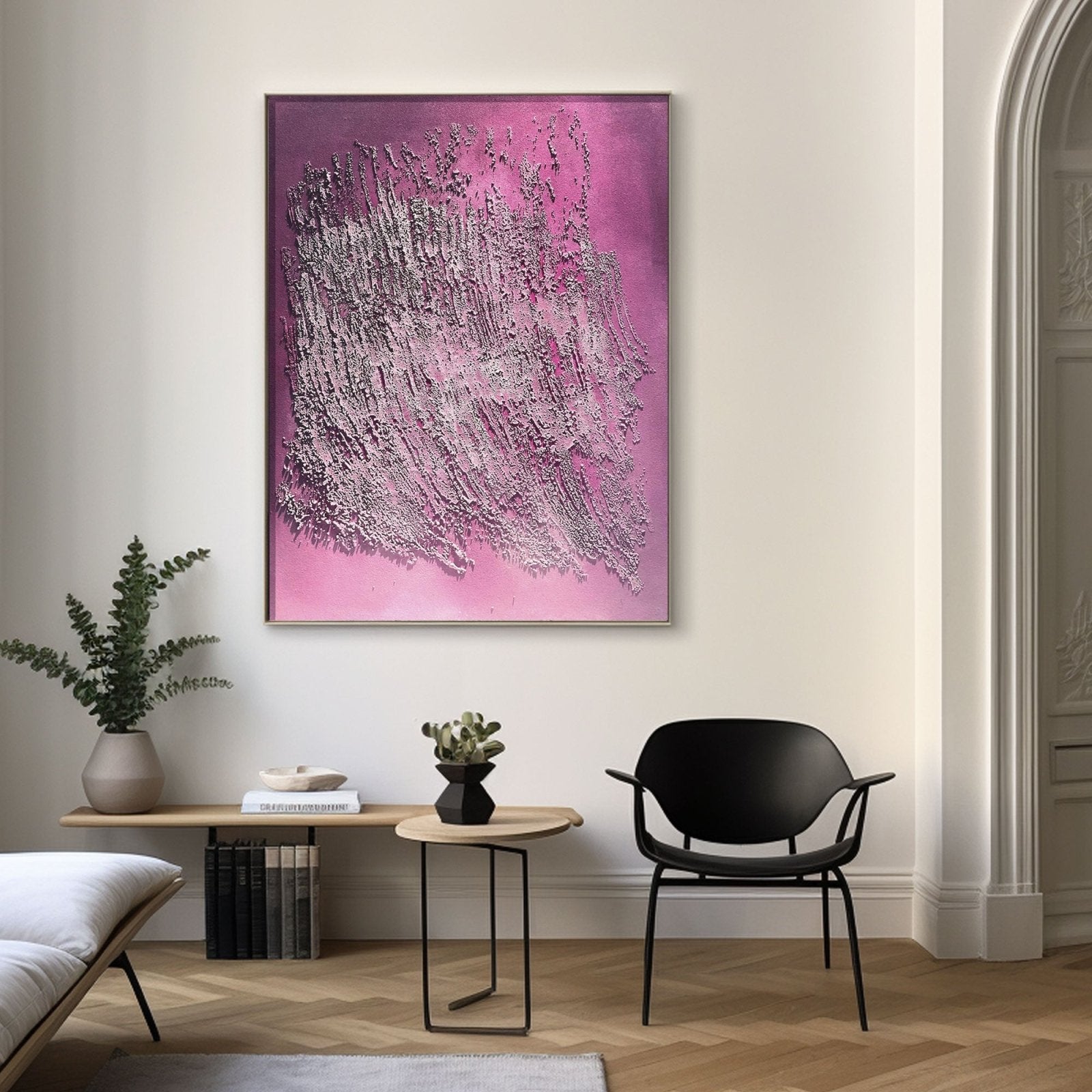 Wabi Sabi Painting "Écho Silencieux” - nukeart