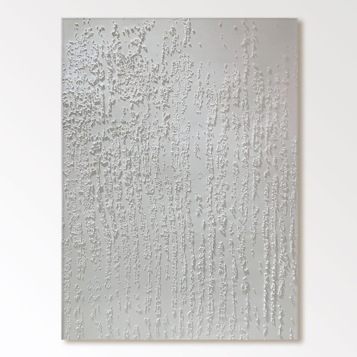 Grey Wabi Wall Abstract Art Painting on Canvas For Living Room