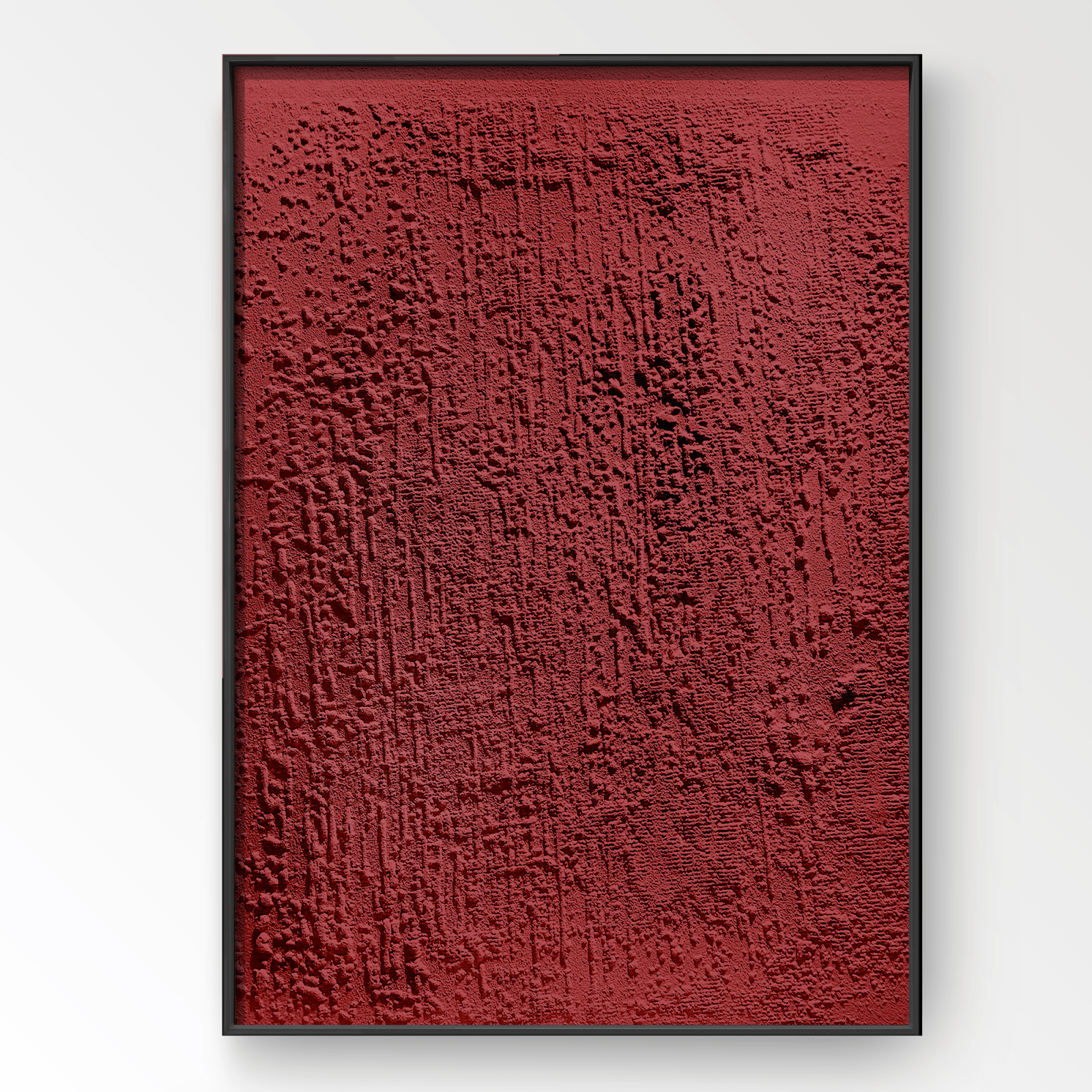 Wabi Sabi Painting "Feu Intérieur“ - nukeart