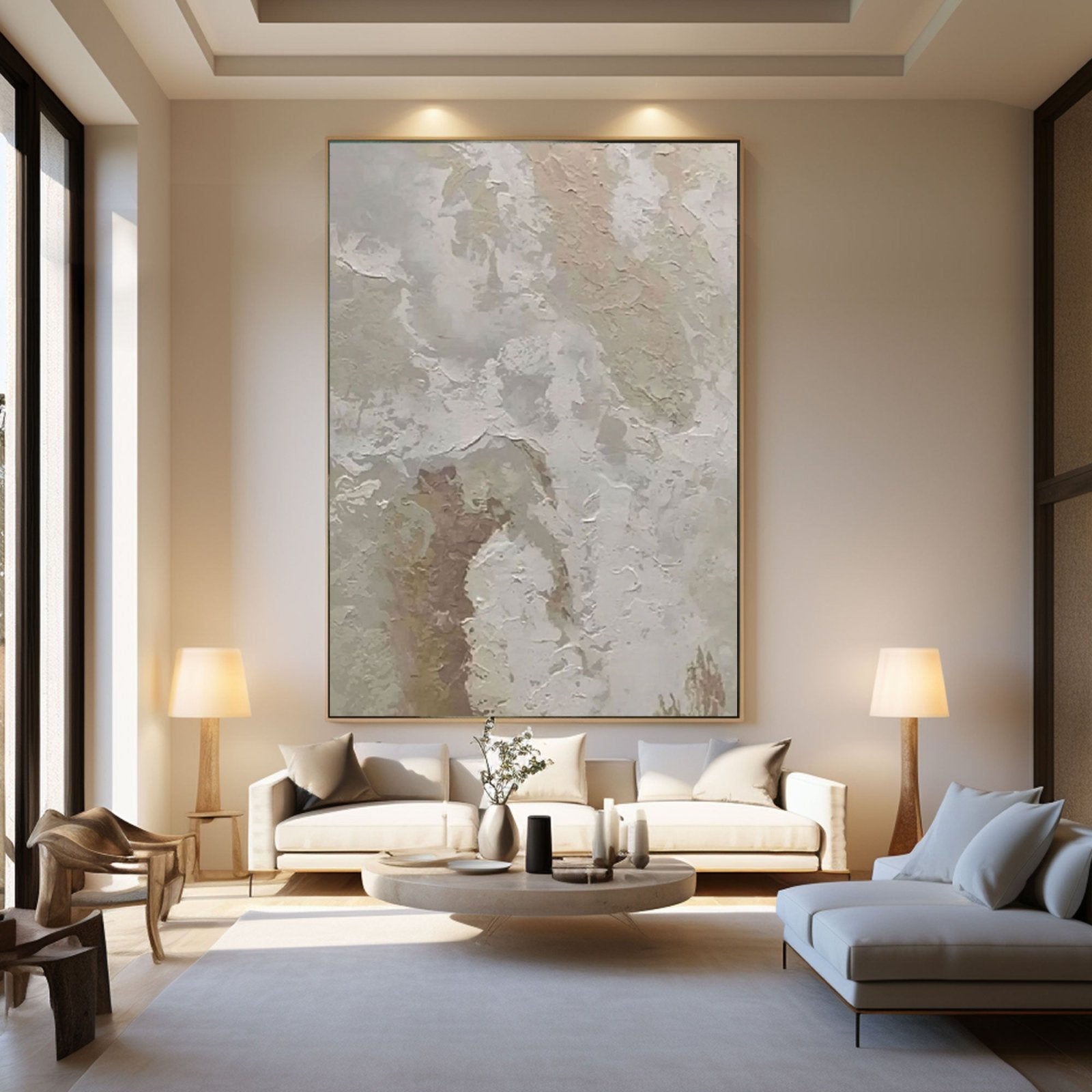 Wabi Sabi Painting "Nebular" - nukeart