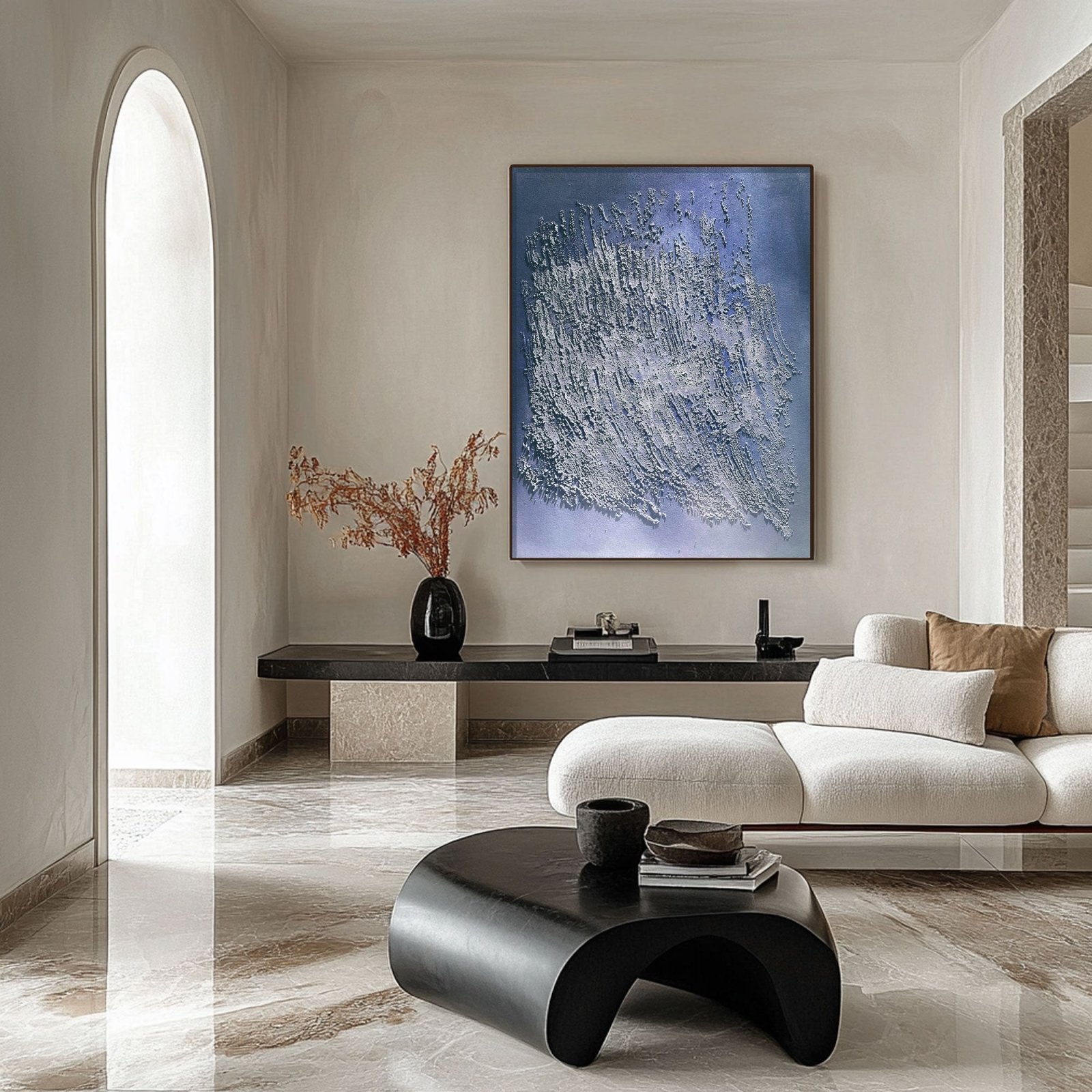 Wabi Sabi Painting "Ombre Légère” - nukeart