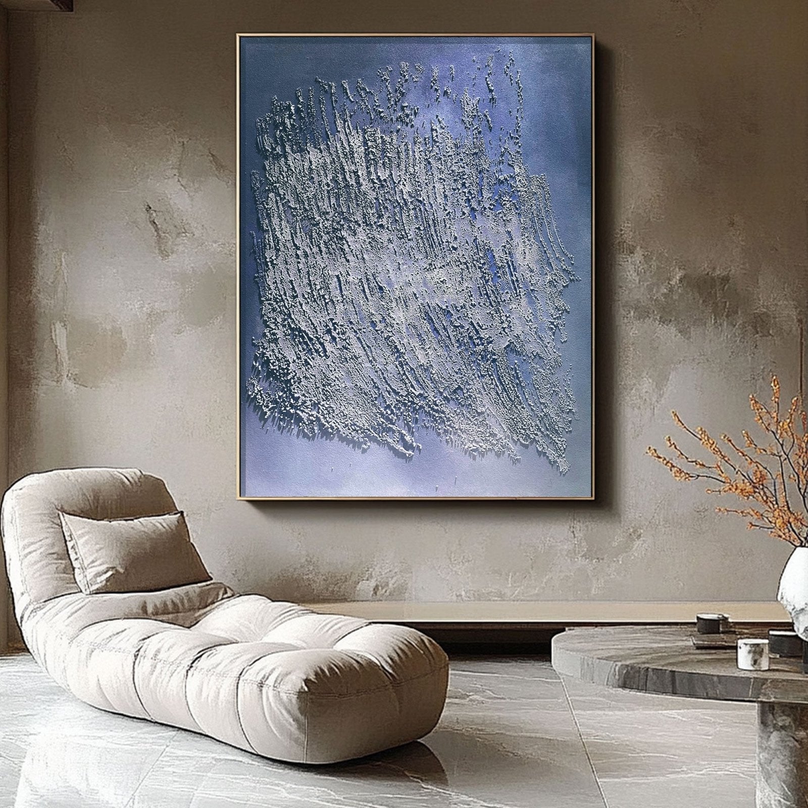 Wabi Sabi Painting "Ombre Légère” - nukeart