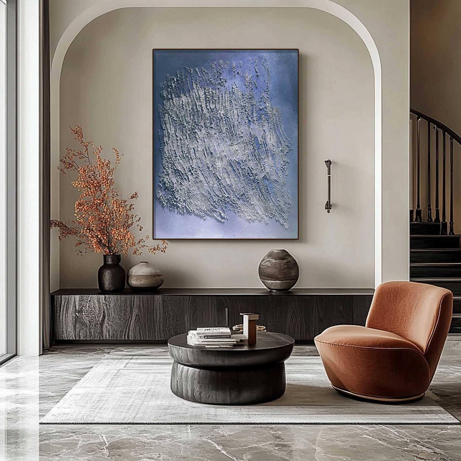 Wabi Sabi Painting "Ombre Légère” - nukeart