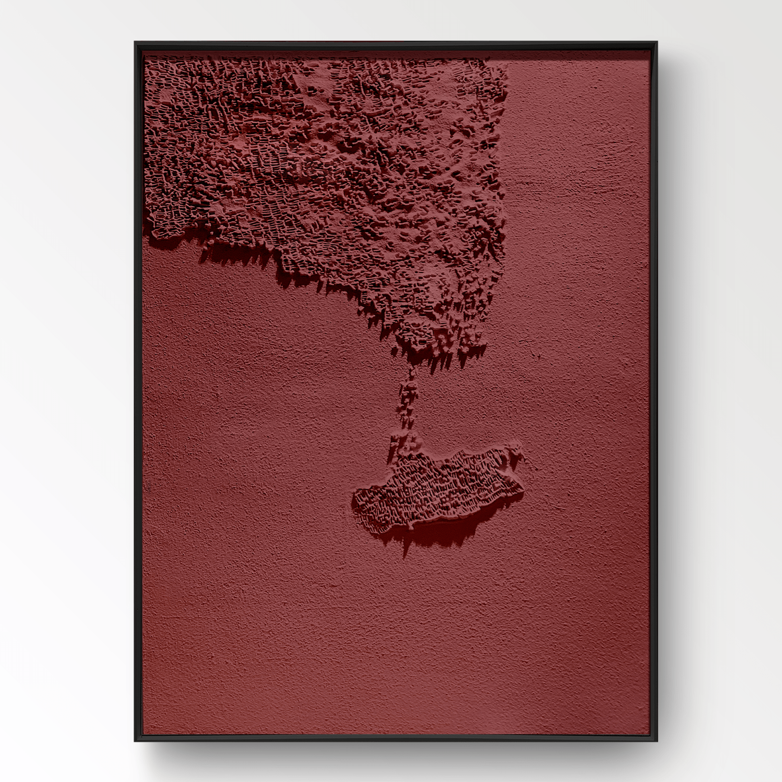Wabi Sabi Painting "Ombre Persistante“ - nukeart
