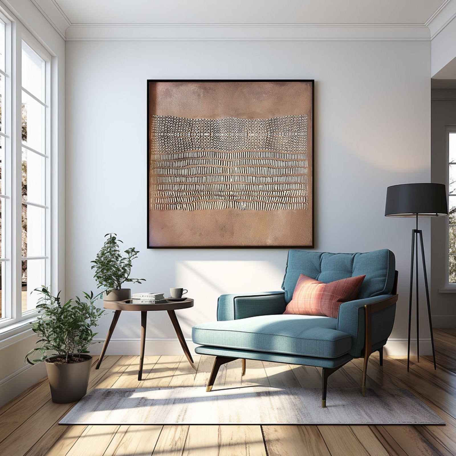 Wabi Sabi Painting "Rythme Ancien” - nukeart