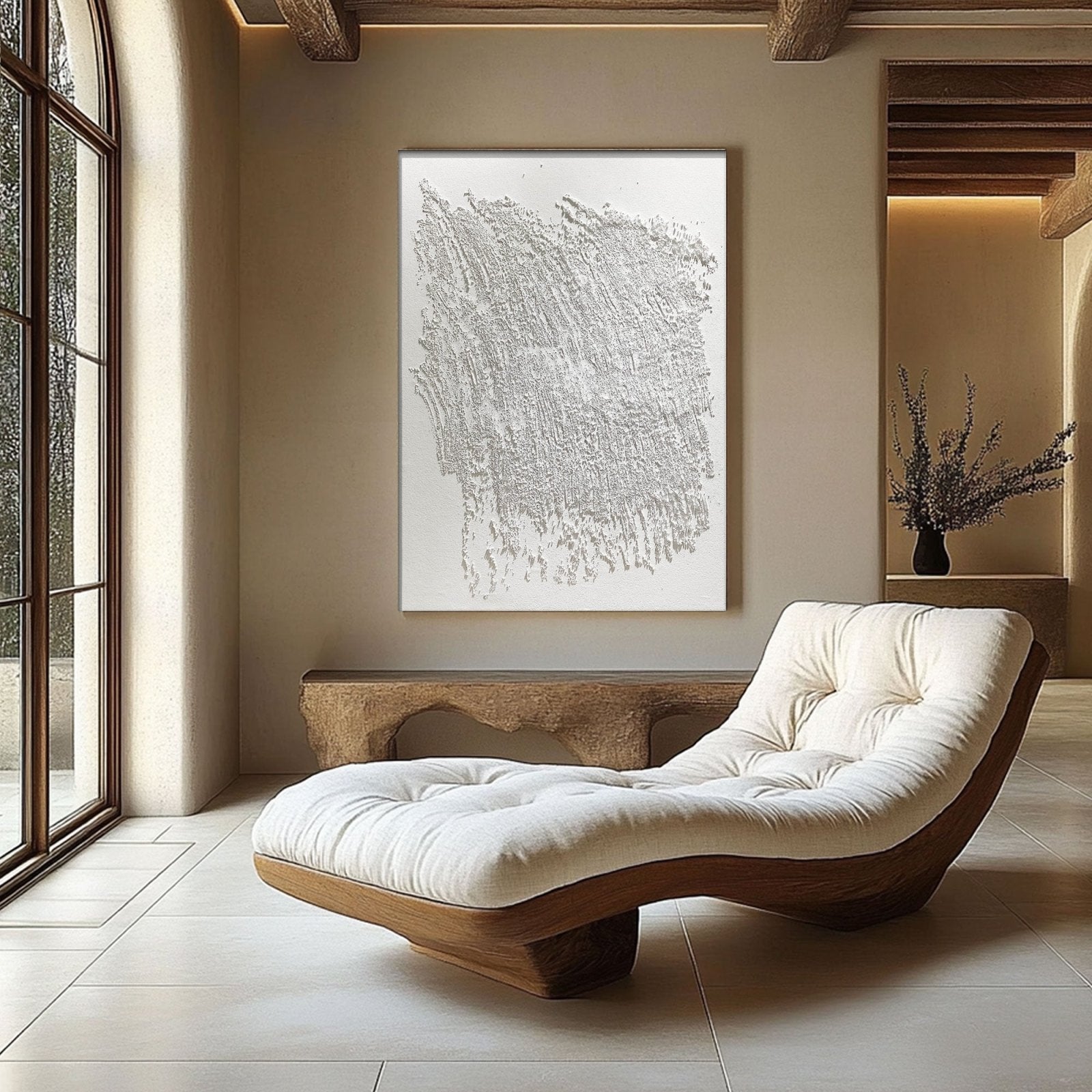 Wabi Sabi Painting "Silence Éternel” - nukeart
