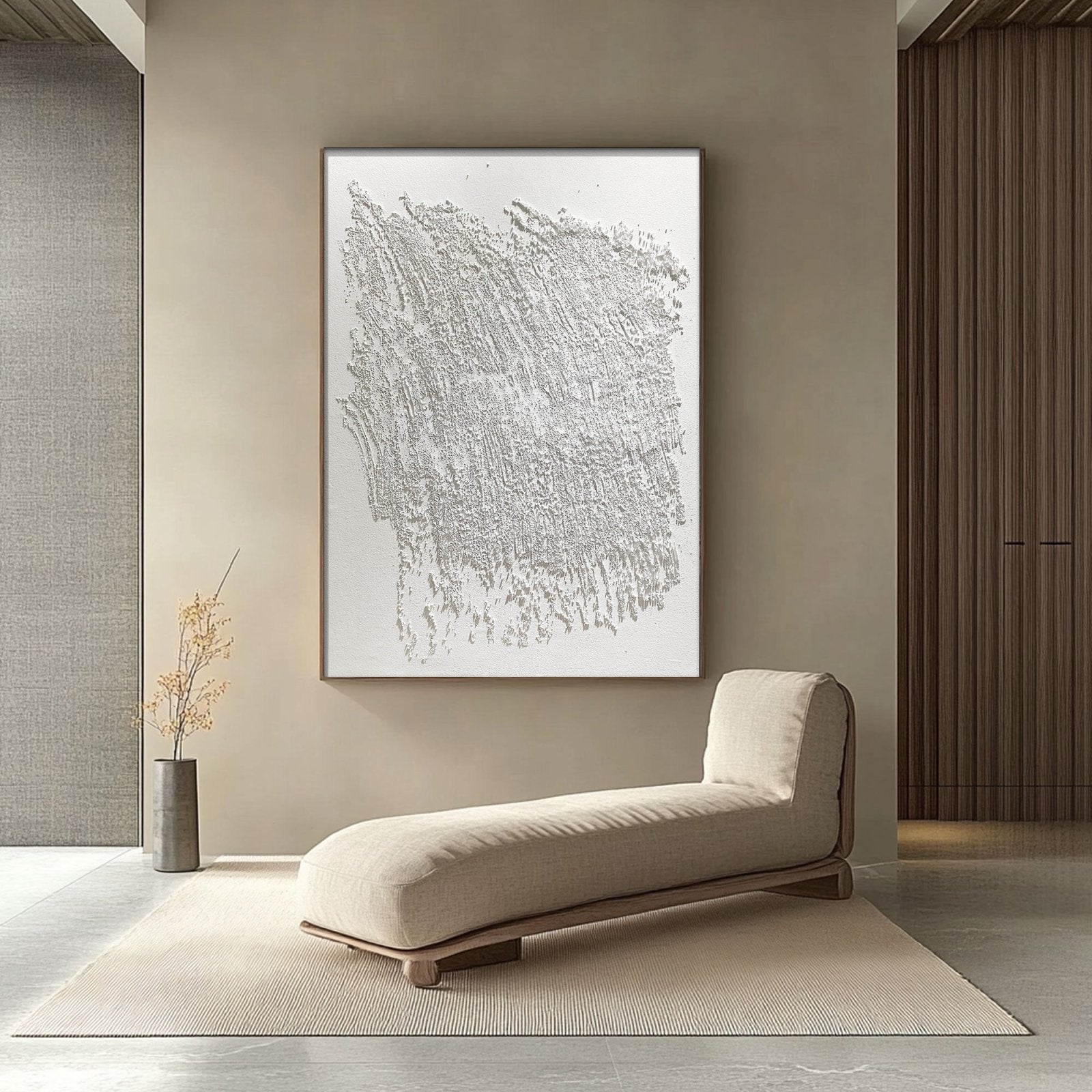 Wabi Sabi Painting "Silence Éternel” - nukeart