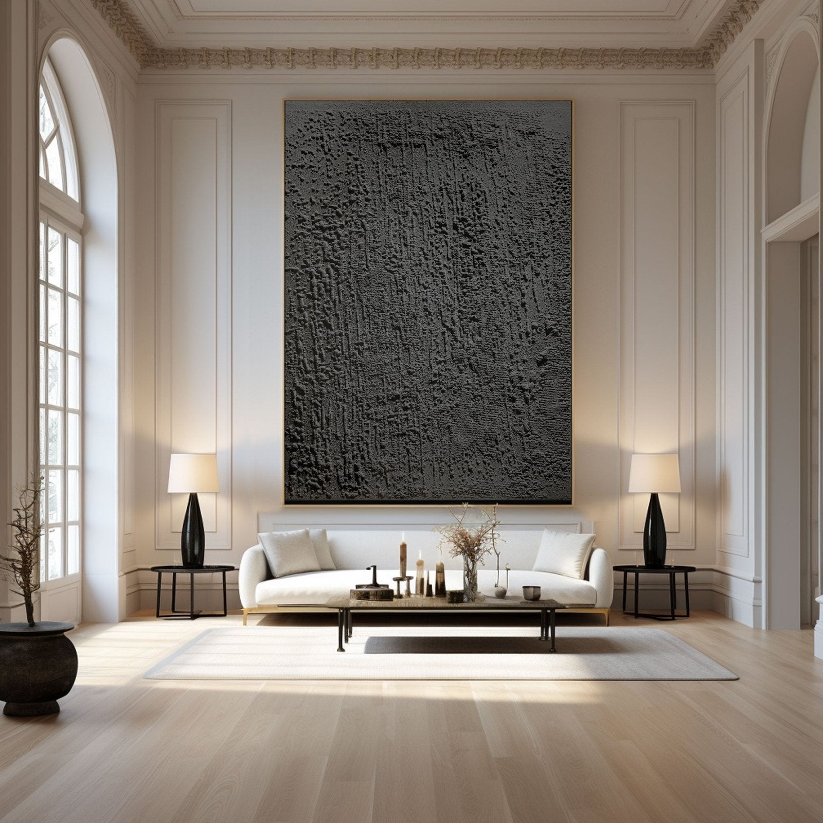 Wabi Sabi Painting "Silence Profond“ - nukeart