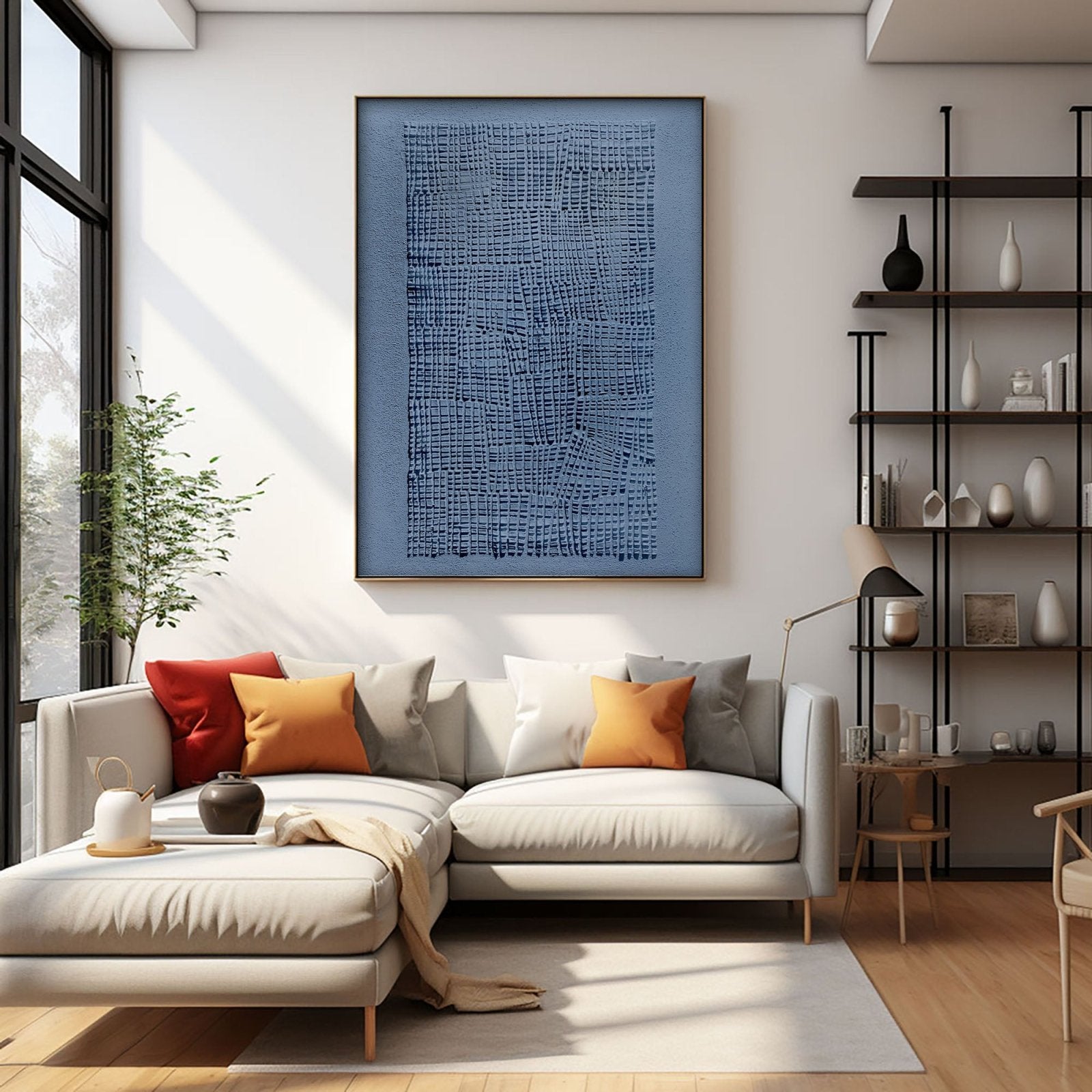 Wabi Sabi Painting "Tracés Infinis“ - nukeart