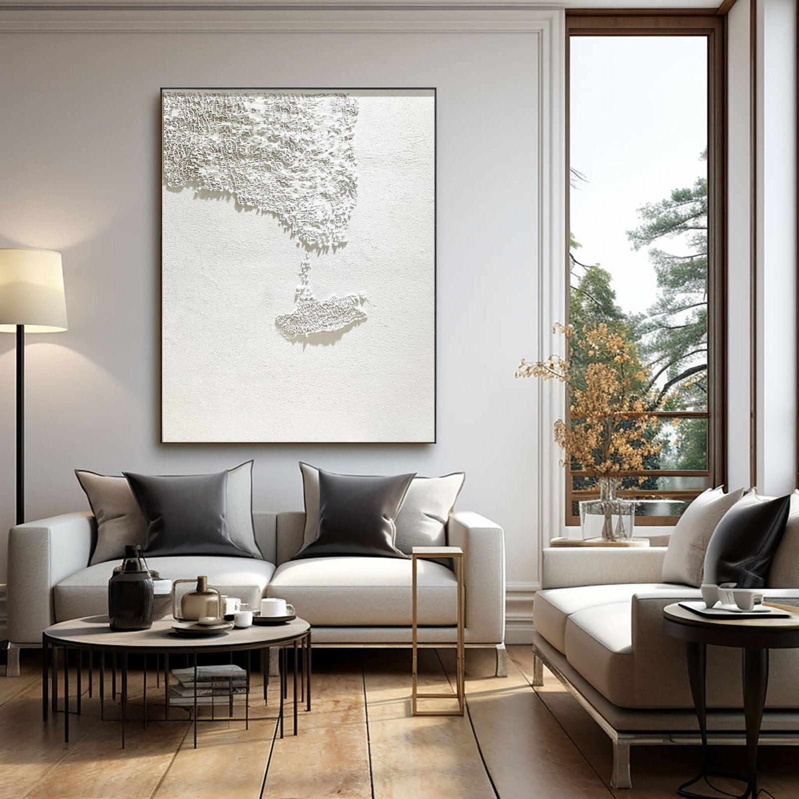 Wabi Sabi Painting "Verloren Stad“ - nukeart