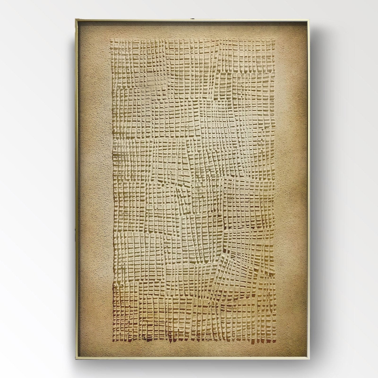 Wabi Sabi Painting "Woven Sand“ - nukeart