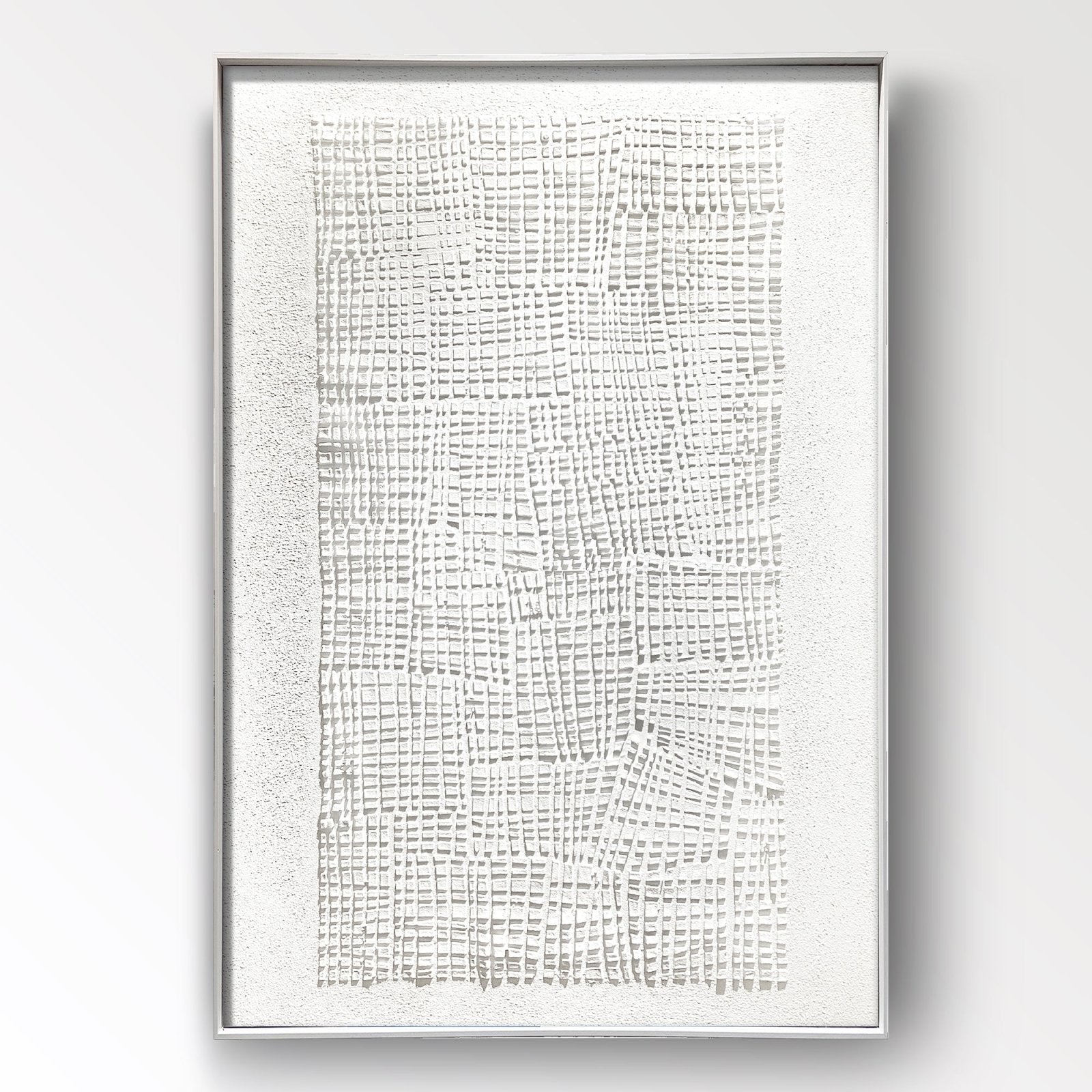 Wabi Sabi Painting "Woven Snow“ - nukeart