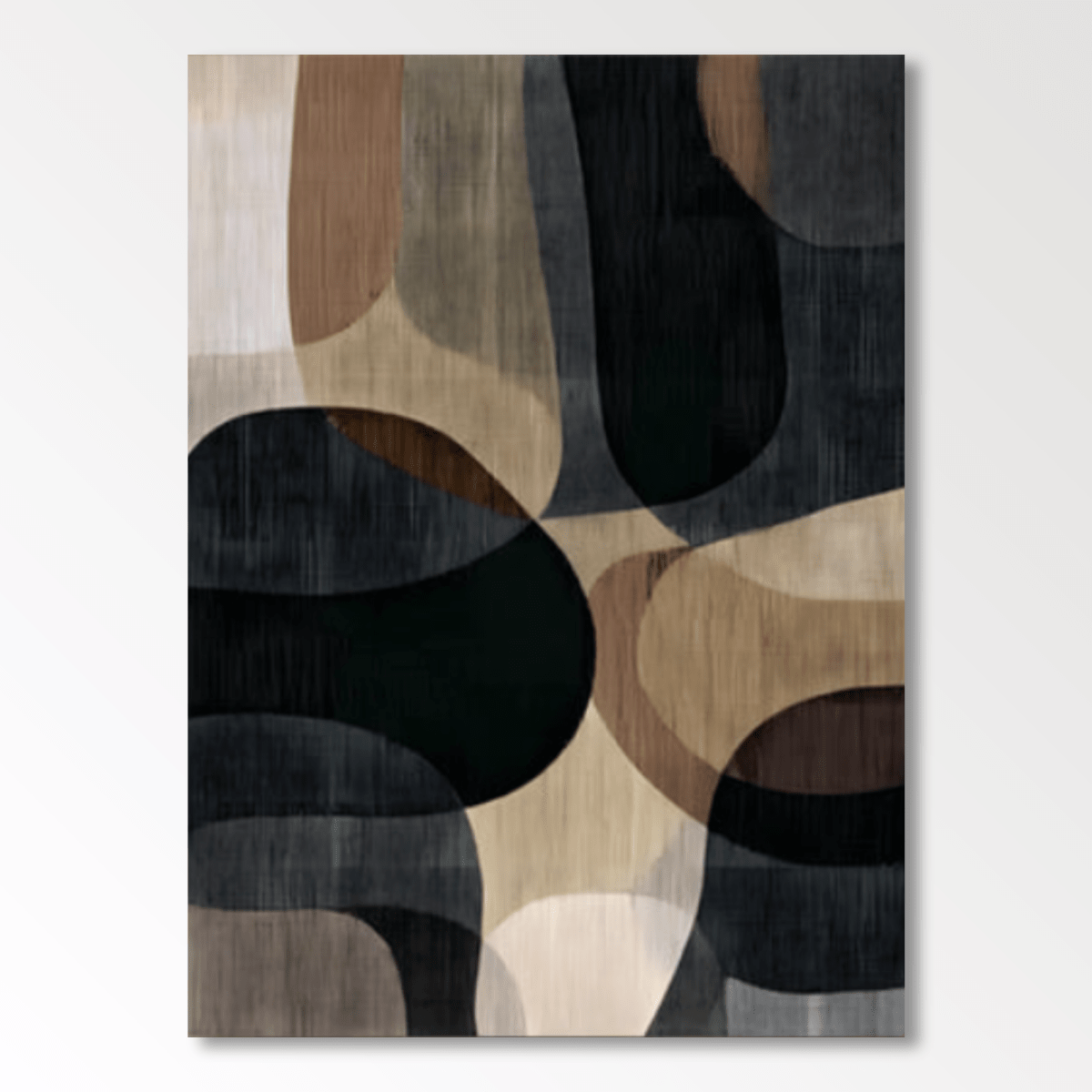 Wabi Sabi Painting "Harmonie des Ombres" - nukeart