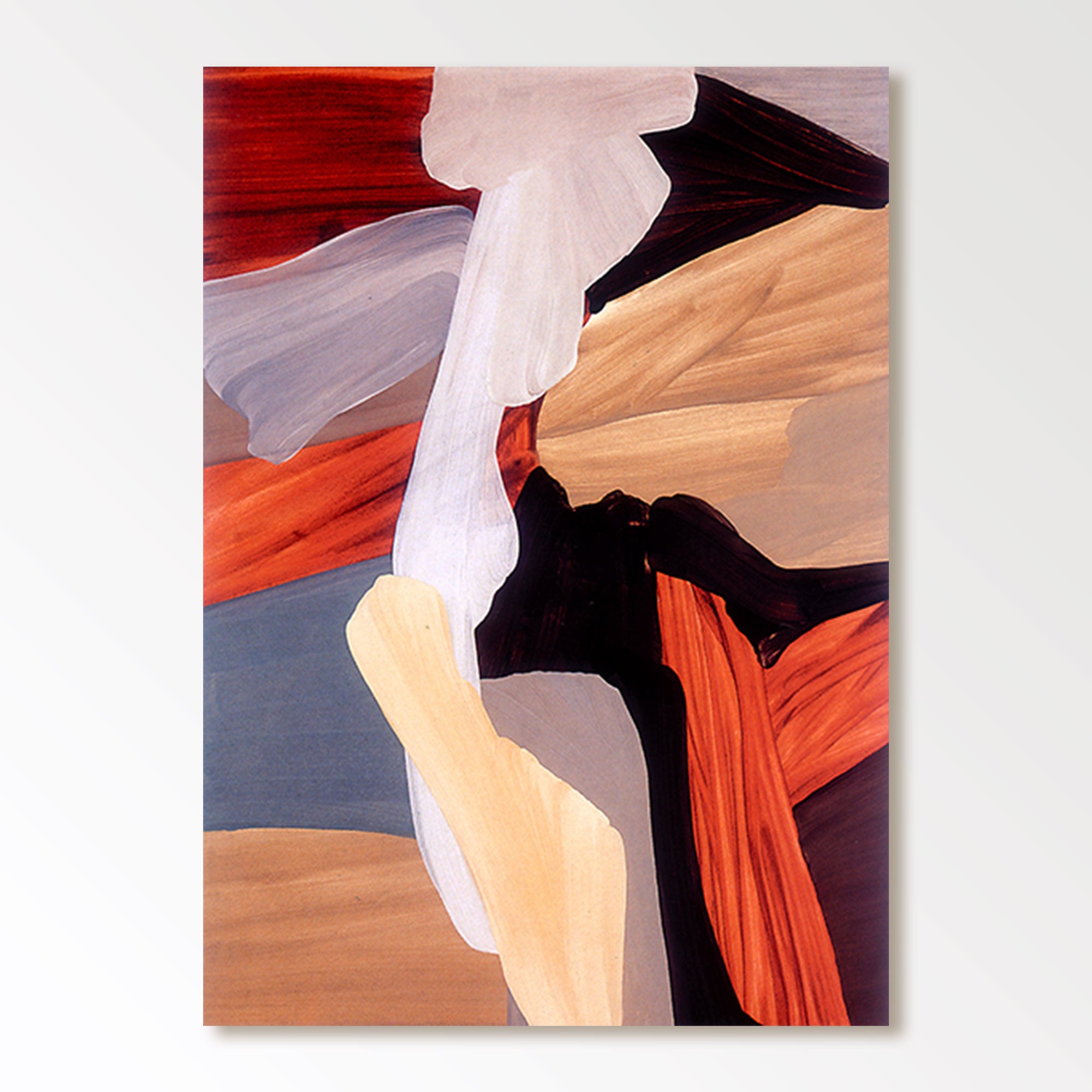 Peinture abstraite d’art mural coloré « Tapisserie de la passion » 