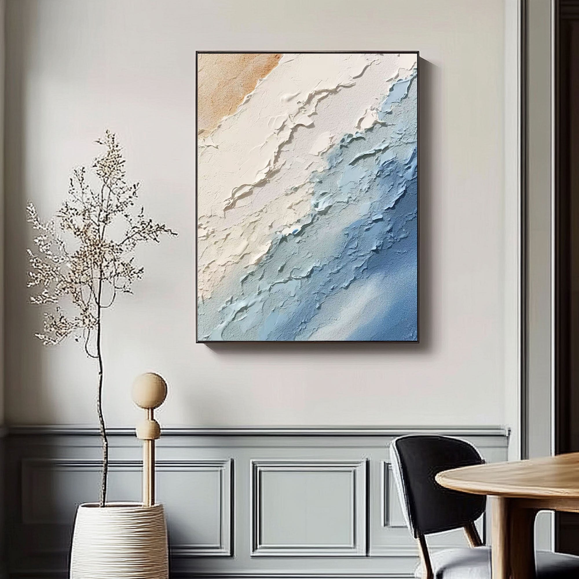 Plaster Painting "Brise Marine"