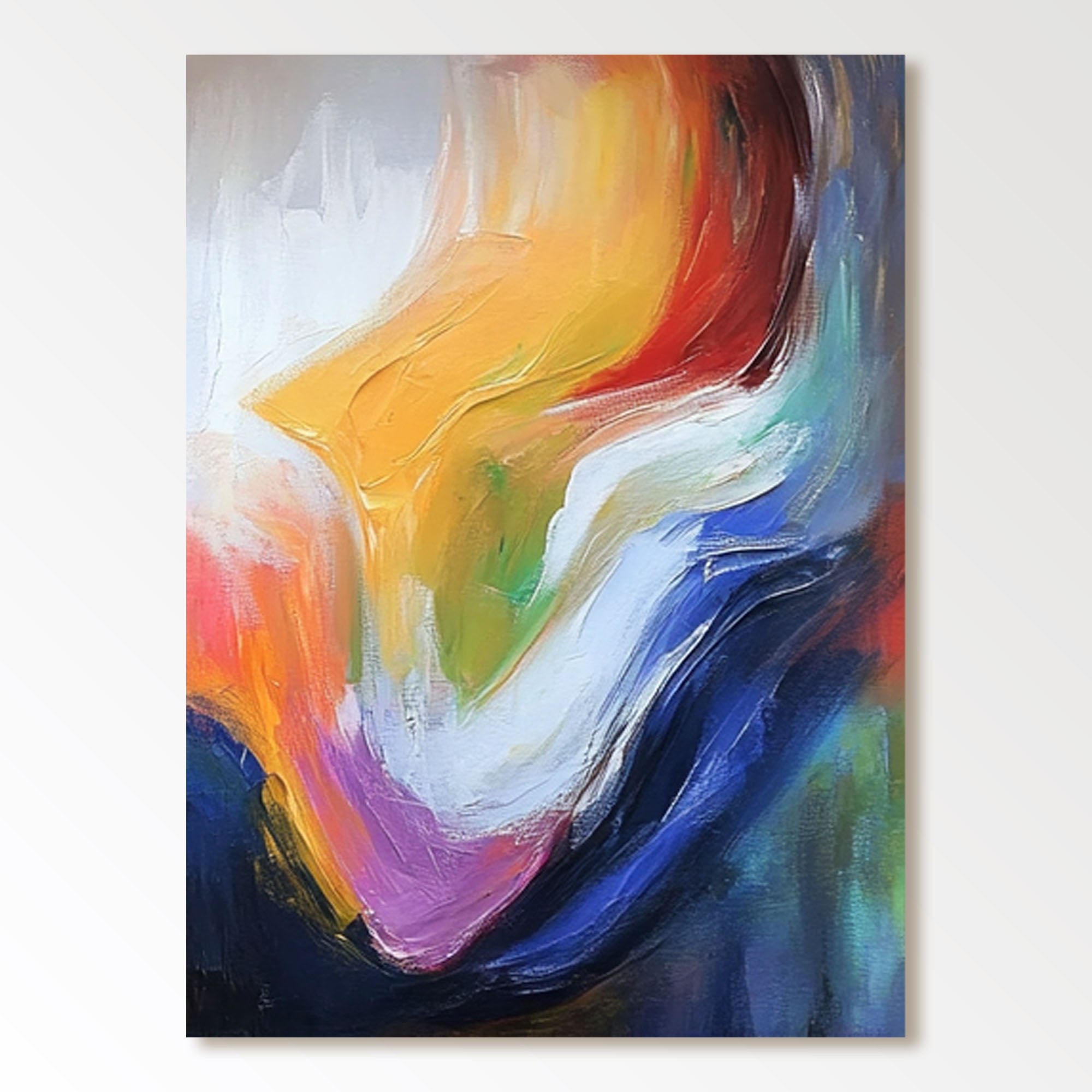 Abstract  Painting "L’Âme du Feu"