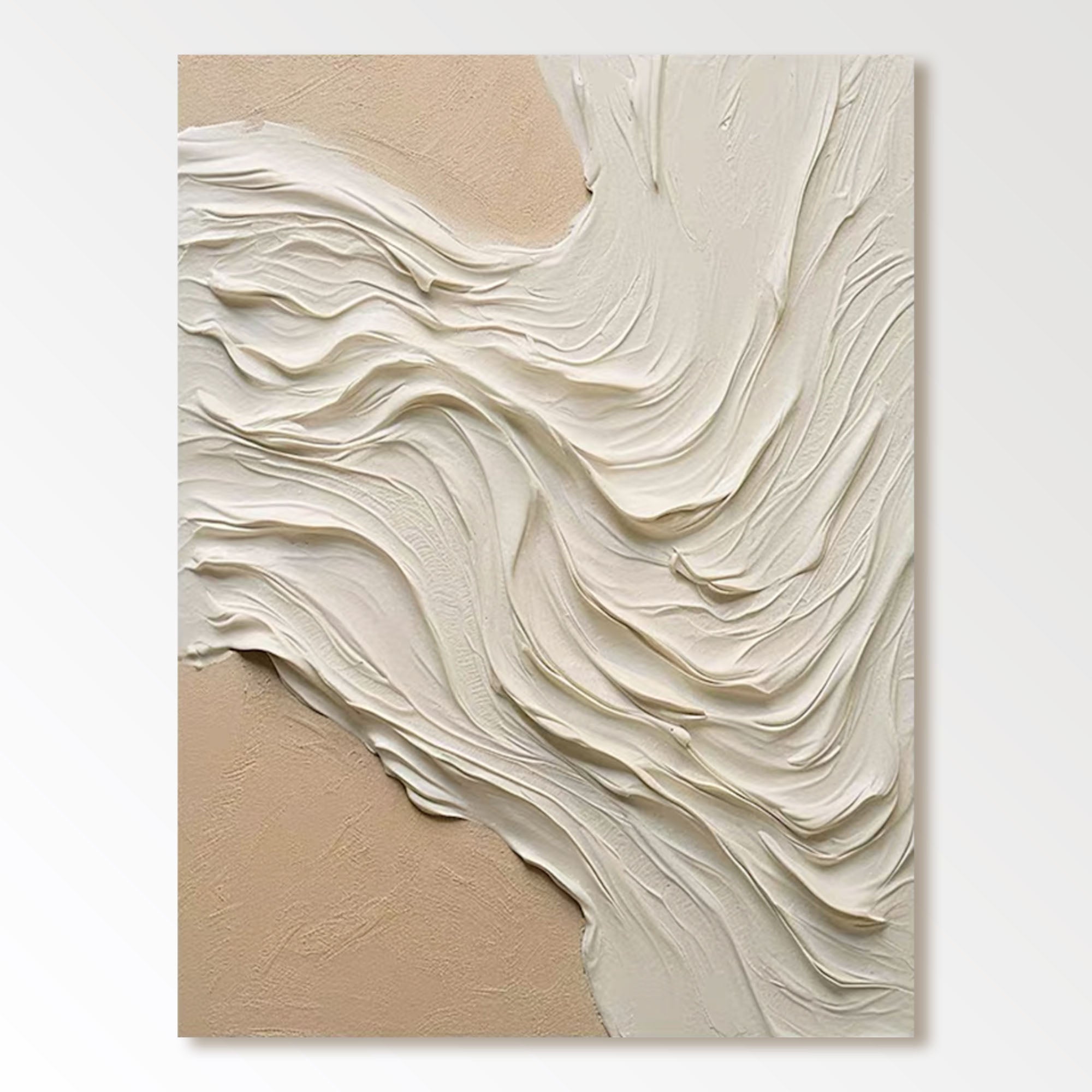 Plaster Painting "Flot de Sable"