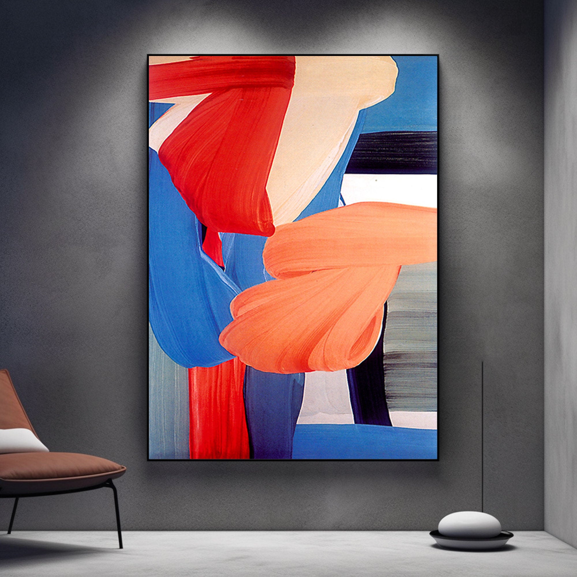 Abstract Colorful Wall Art "Harmony in Motion"