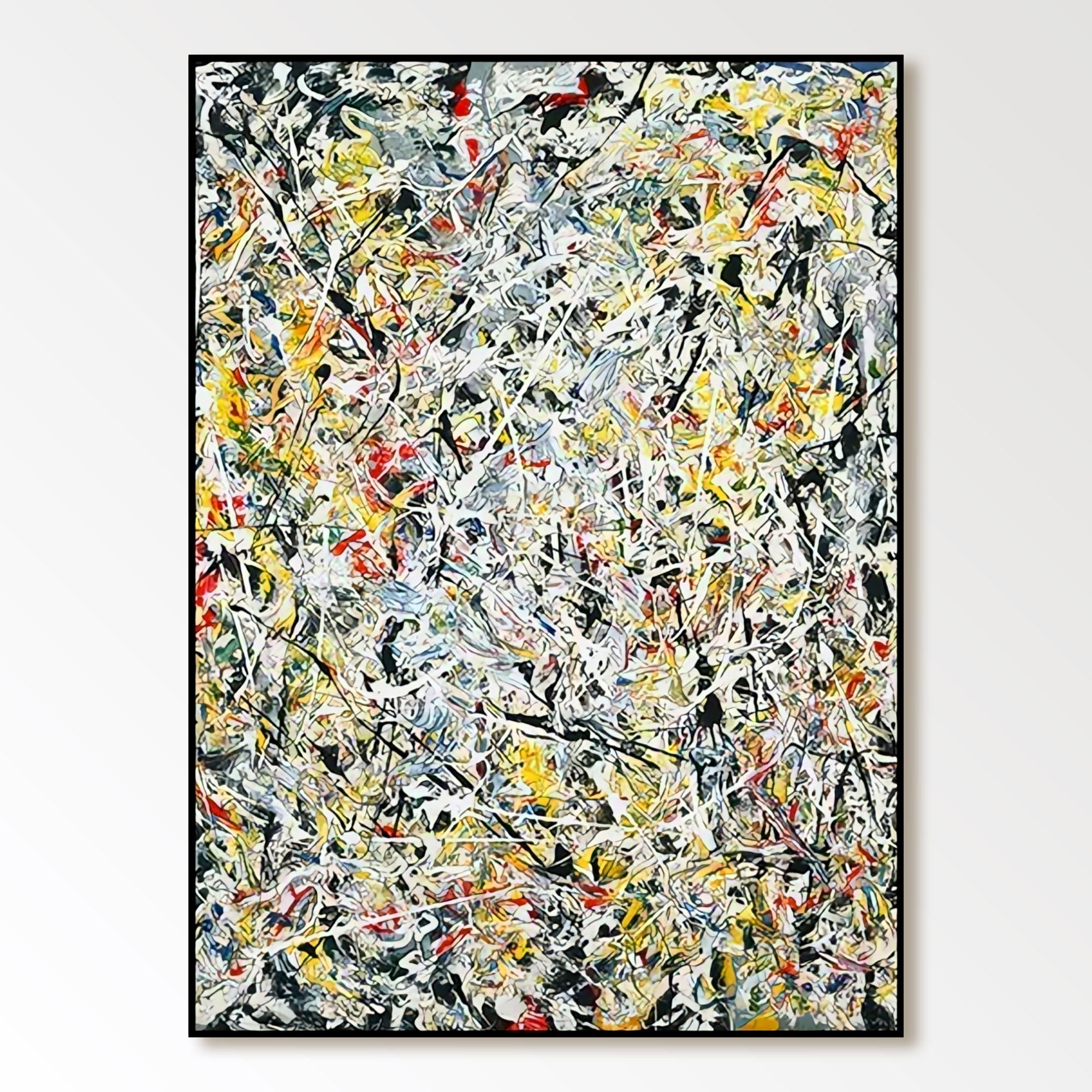 Abstract  Painting "Chaos in Harmon"