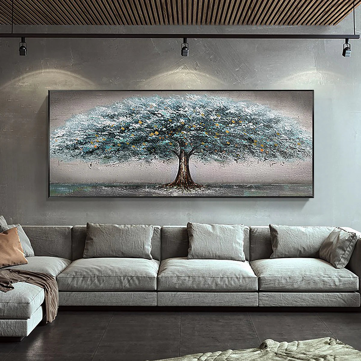 Abstract Wall Art "Eternal Growth Balance"