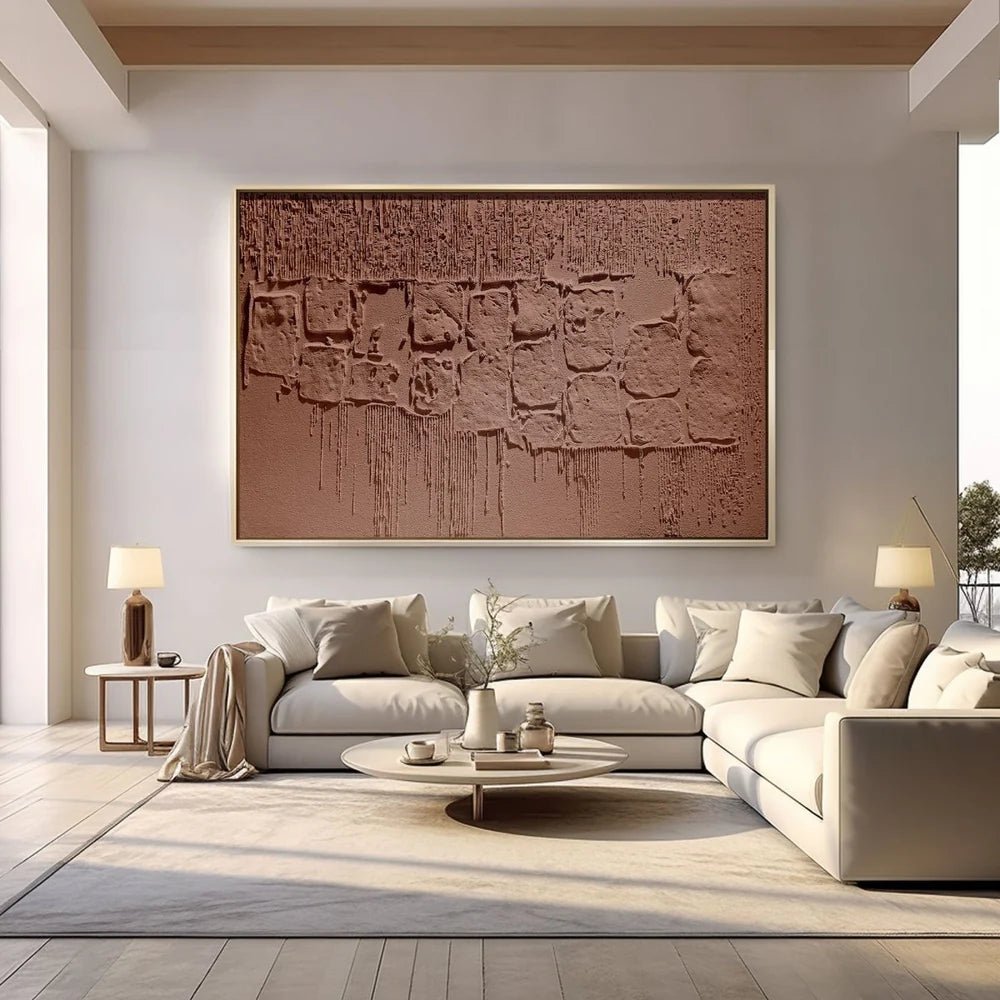 Wabi Sabi Painting "Terra Antica" - nukeart