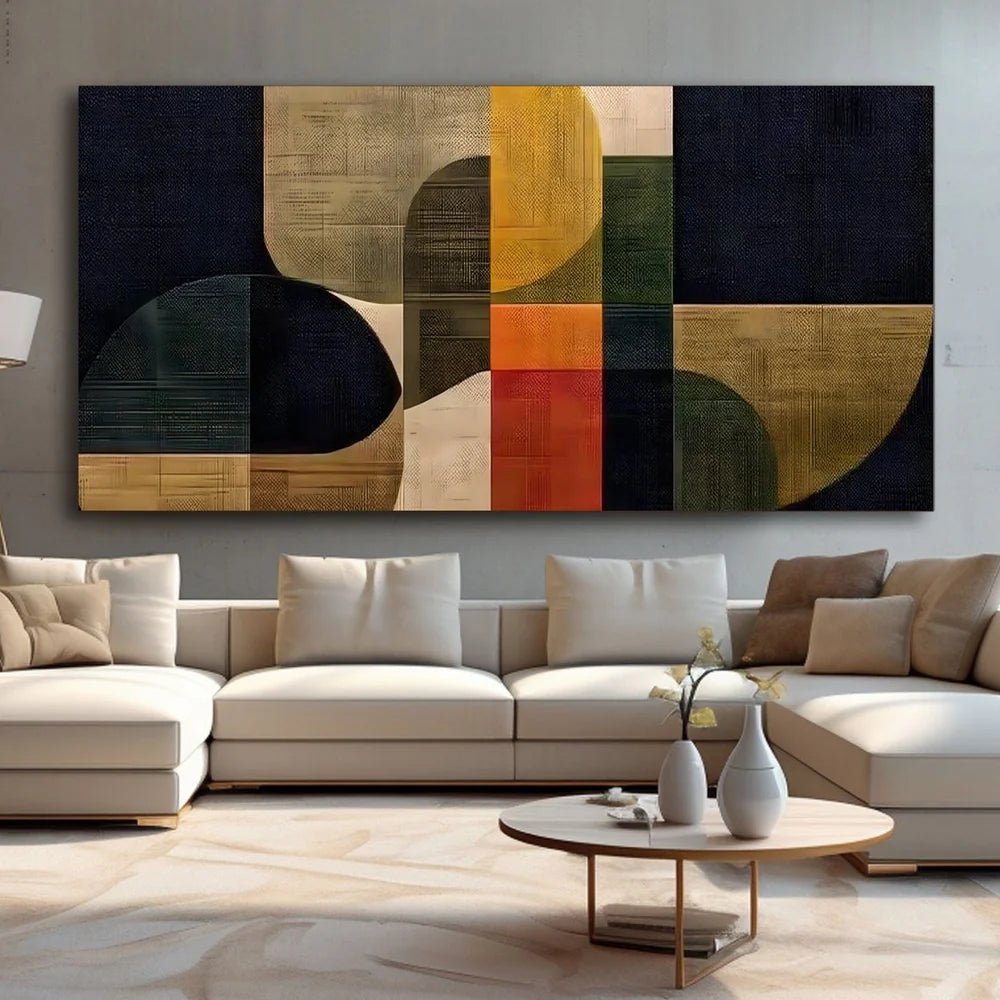 Wabi Sabi Painting "Equilibrio Cromatico" - nukeart