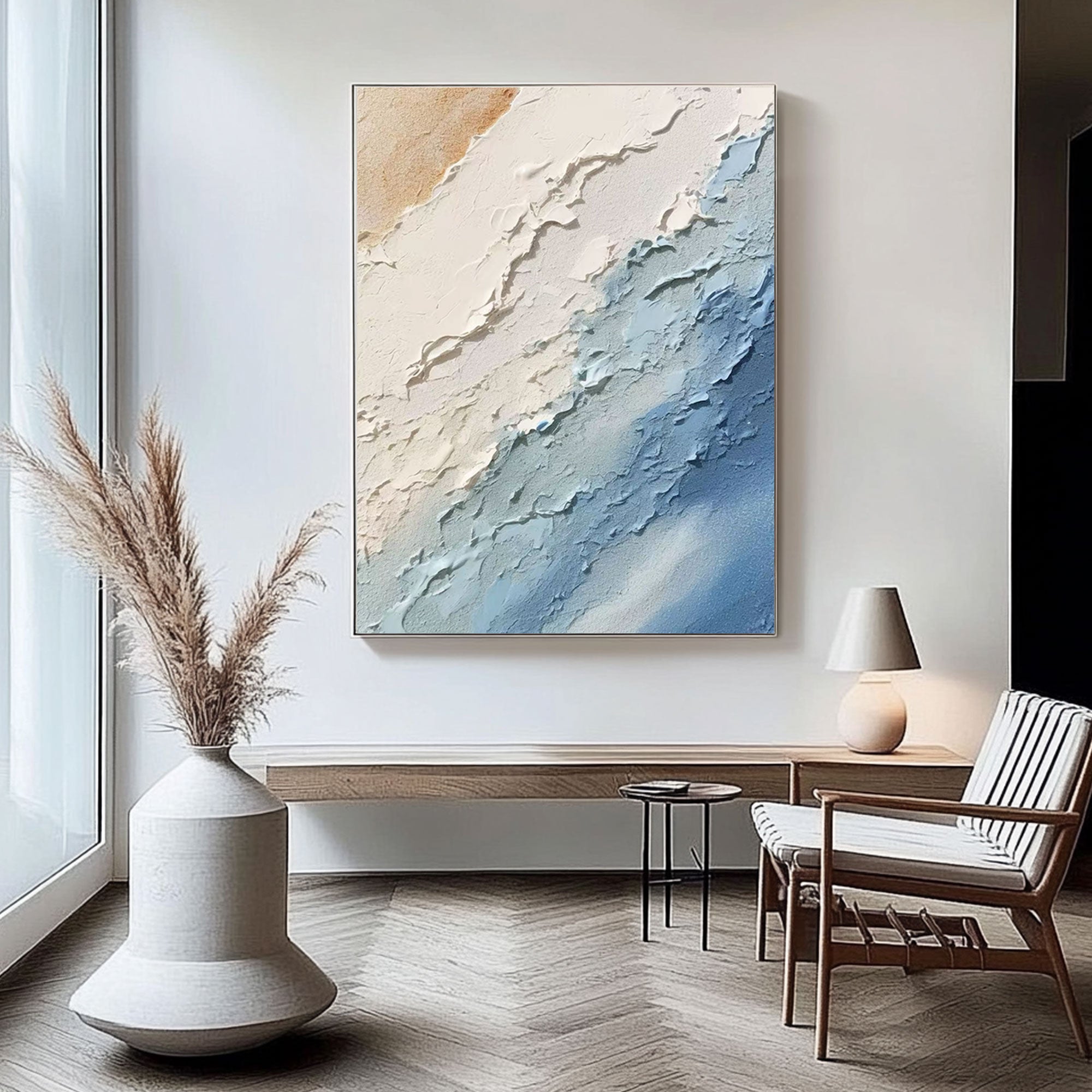 Plaster Painting "Brise Marine"