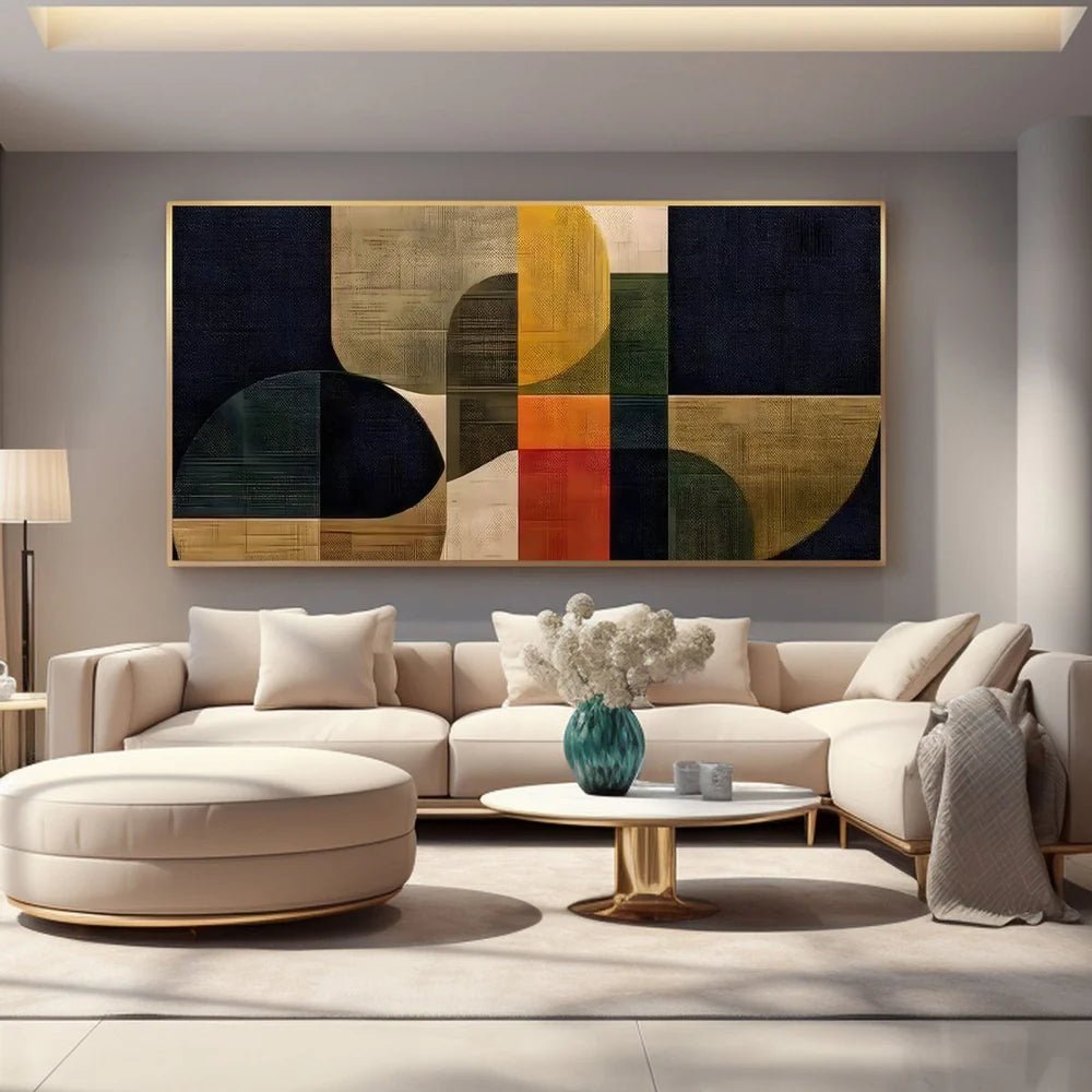 Wabi Sabi Painting "Equilibrio Cromatico" - nukeart