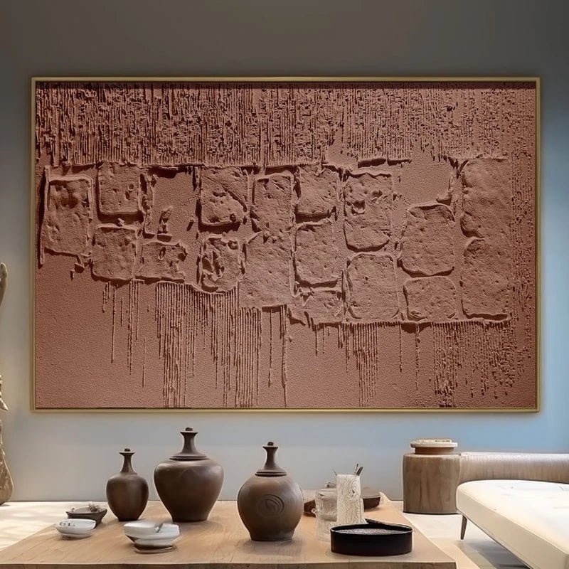 Wabi Sabi Painting "Terra Antica" - nukeart