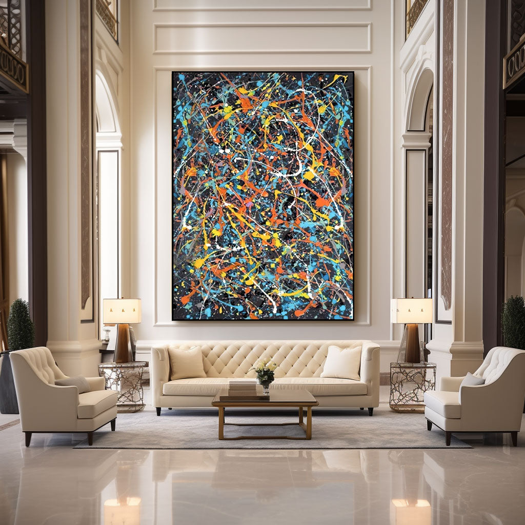 Abstract  Painting "Eternal Spring"