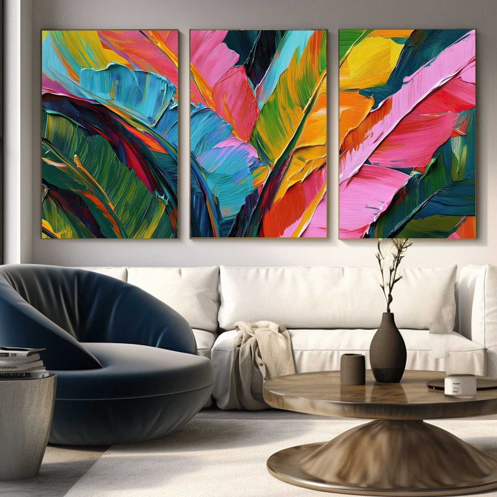 3D Textured Painting "Sueño Tropical" - nukeart