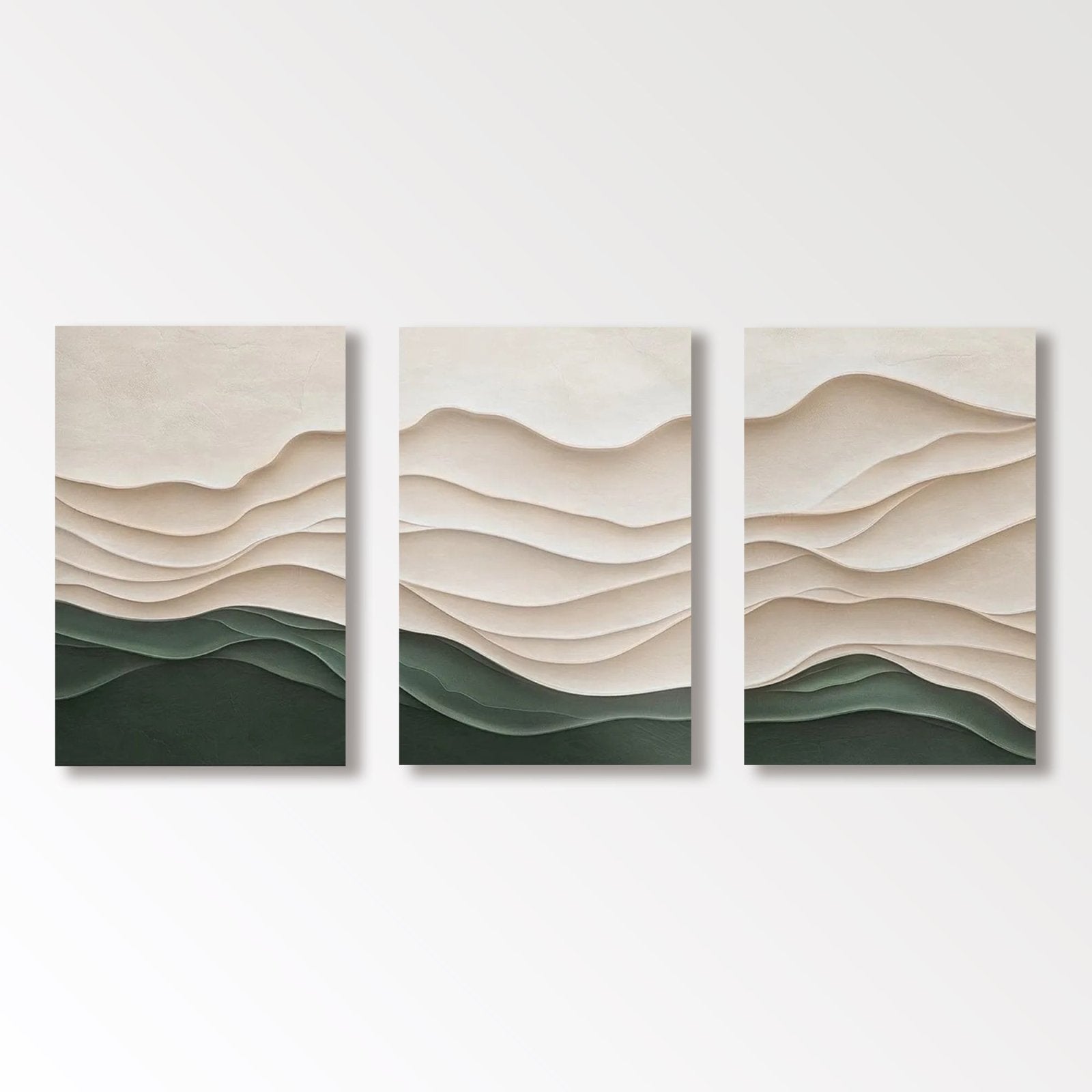 3D Textured Painting "Valle Interior" - nukeart