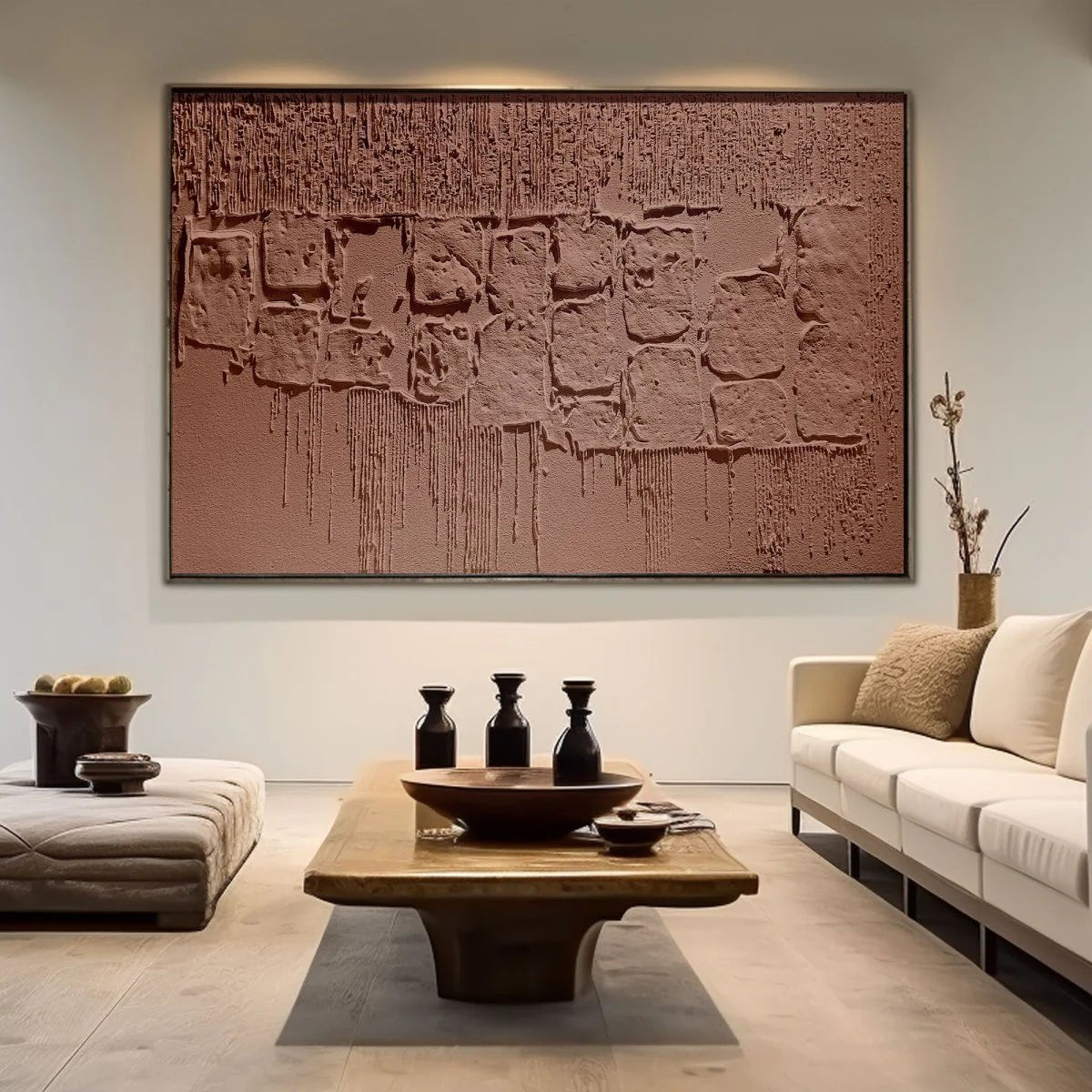 Wabi Sabi Painting "Terra Antica" - nukeart