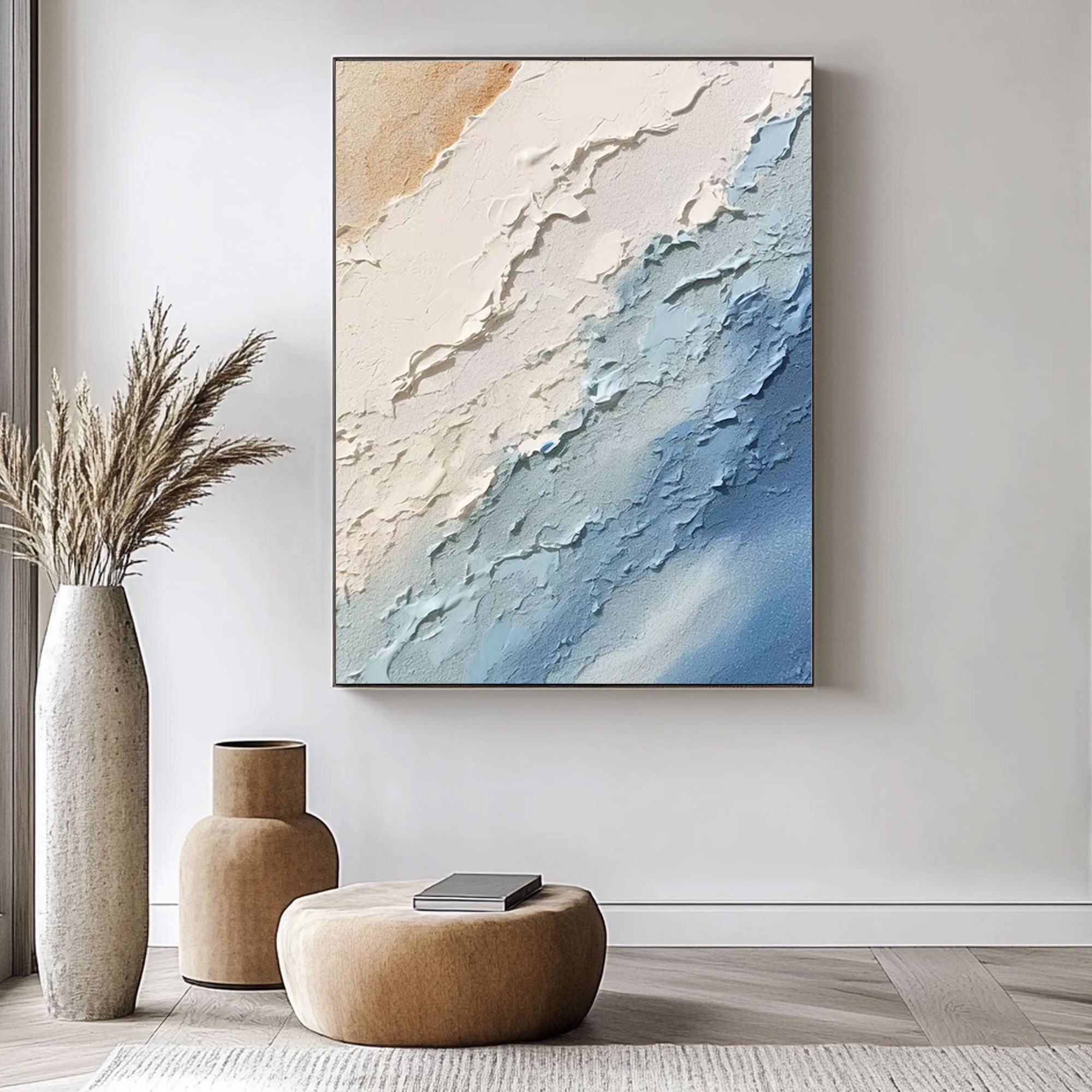 Plaster Painting "Brise Marine"