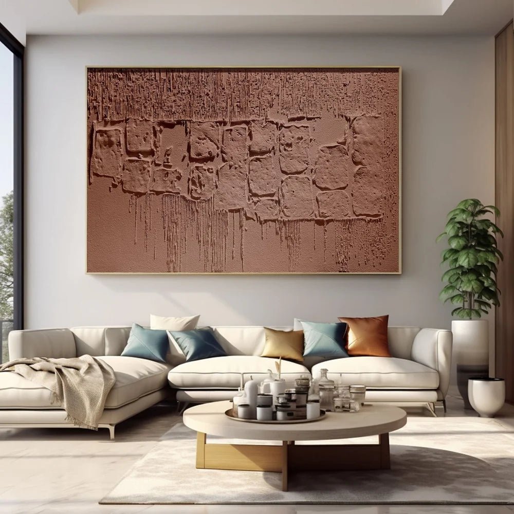 Wabi Sabi Painting "Terra Antica" - nukeart