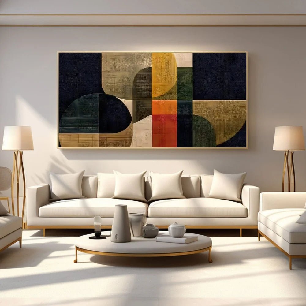 Wabi Sabi Painting "Equilibrio Cromatico" - nukeart