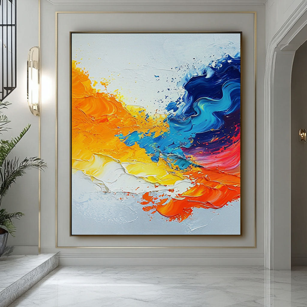 Abstract  Painting "Vérité Cachée"