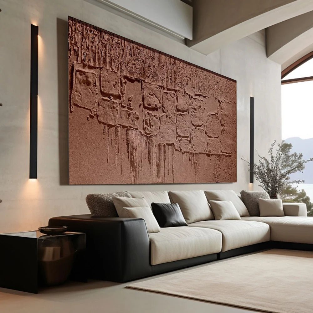 Wabi Sabi Painting "Terra Antica" - nukeart