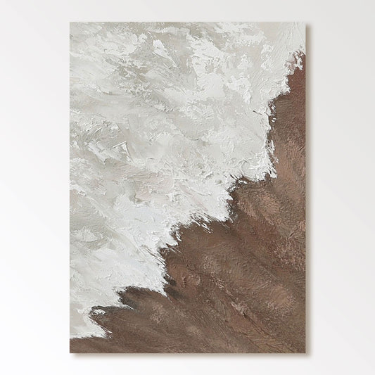 Textured Abstract Oil Painting "Umber"