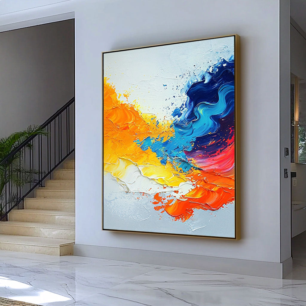 Abstract  Painting "Vérité Cachée"