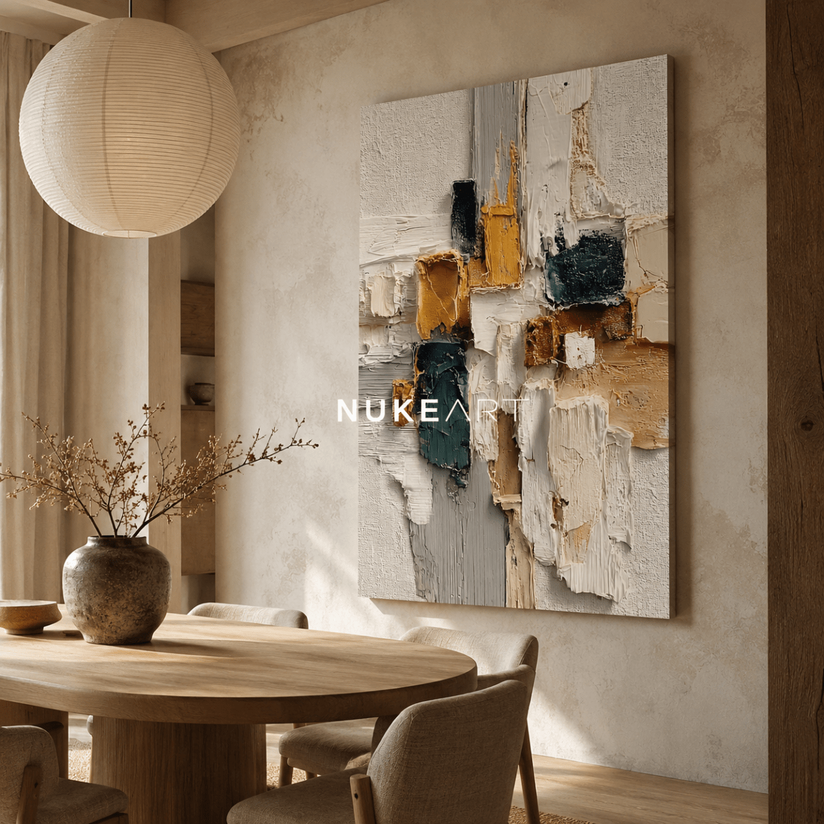 Plaster Painting "Fragmentos Serenos" - nukeart