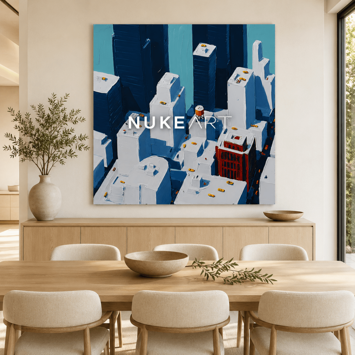 Plaster Painting "Altura Serena" - nukeart