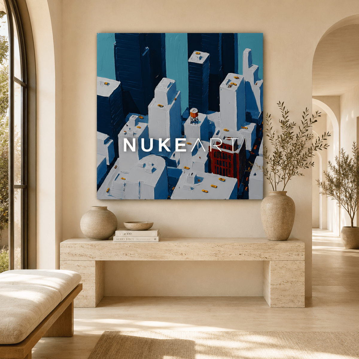 Plaster Painting "Altura Serena" - nukeart
