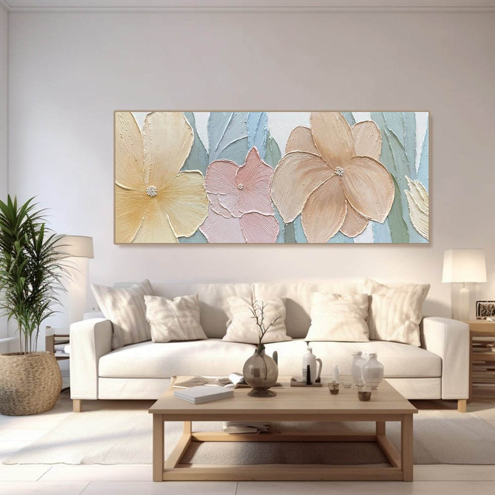 Abstract Colorful Painting "Blossom Serenade" - nukeart